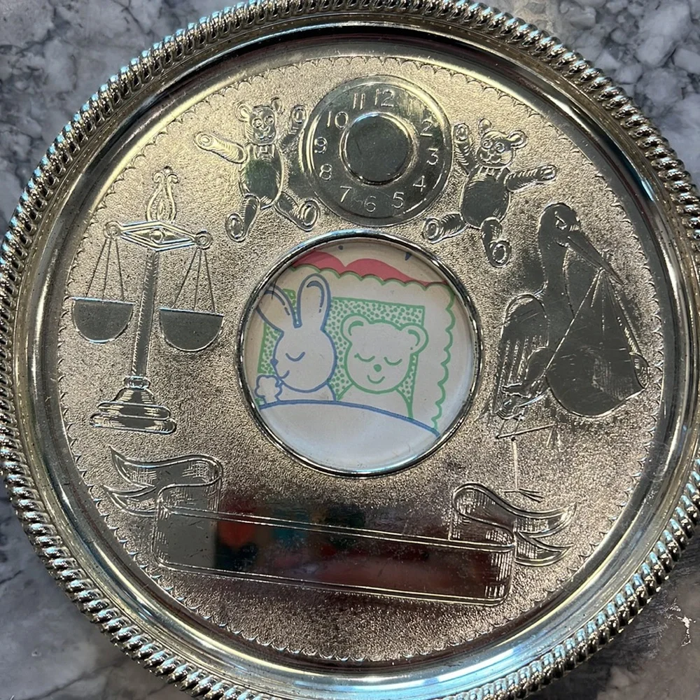Picture frame silver plated